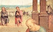Anbetung der Hirten Pietro Perugino